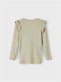 LIL ATELIER Flæse Bluse Gago Moss Gray